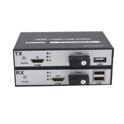 20KM KVM Fiber HDMI Extender Over IP